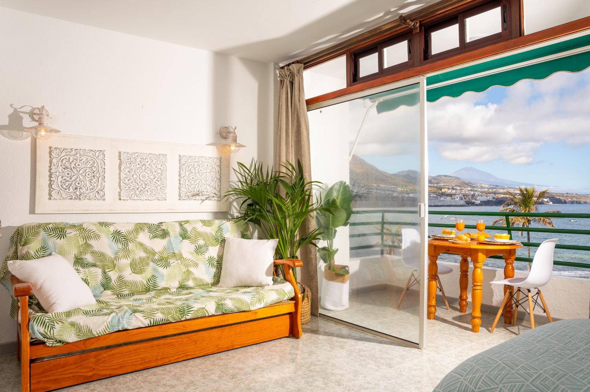 Atlantic Views Apartman Punta Del Hidalgo Szoba fotó